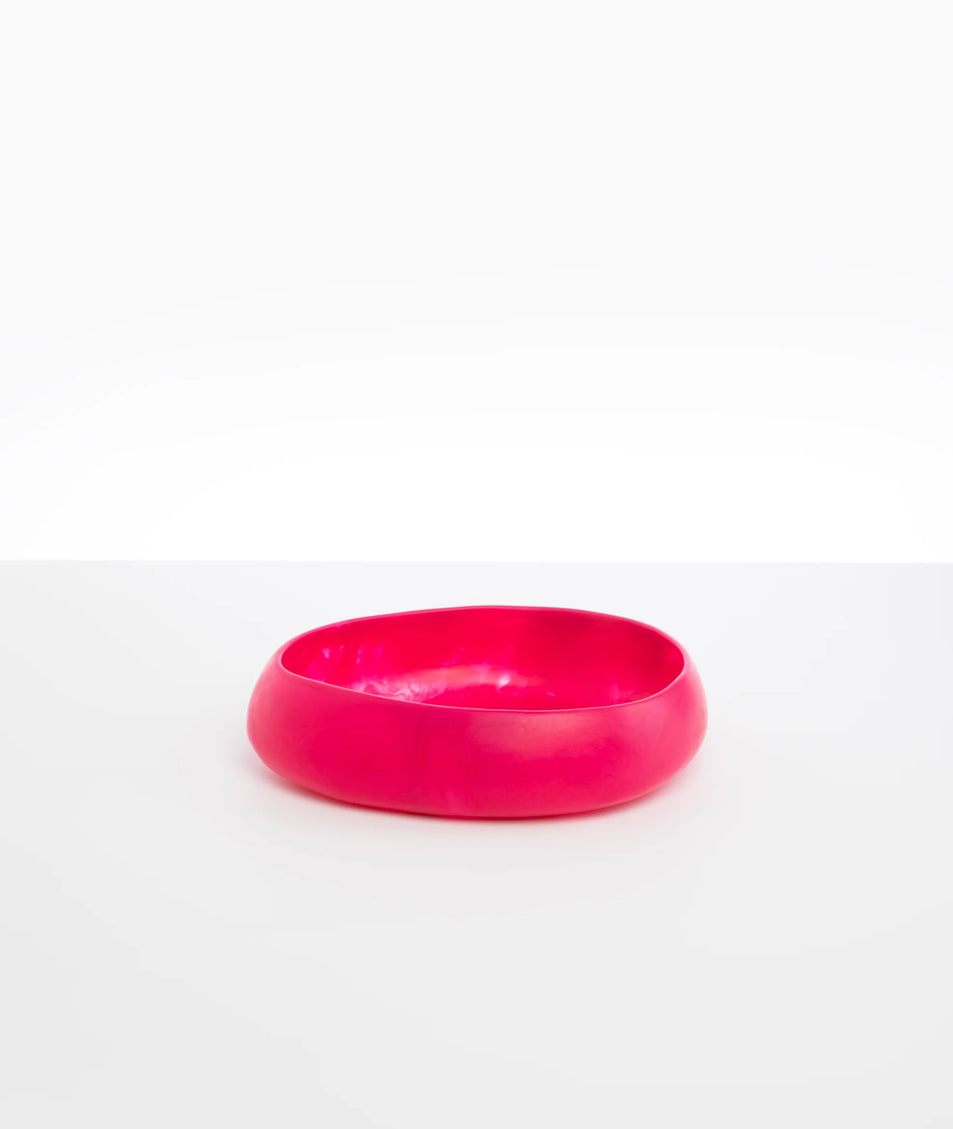 Dinosaur Designs - Rock Bowl Medium - Flamingo