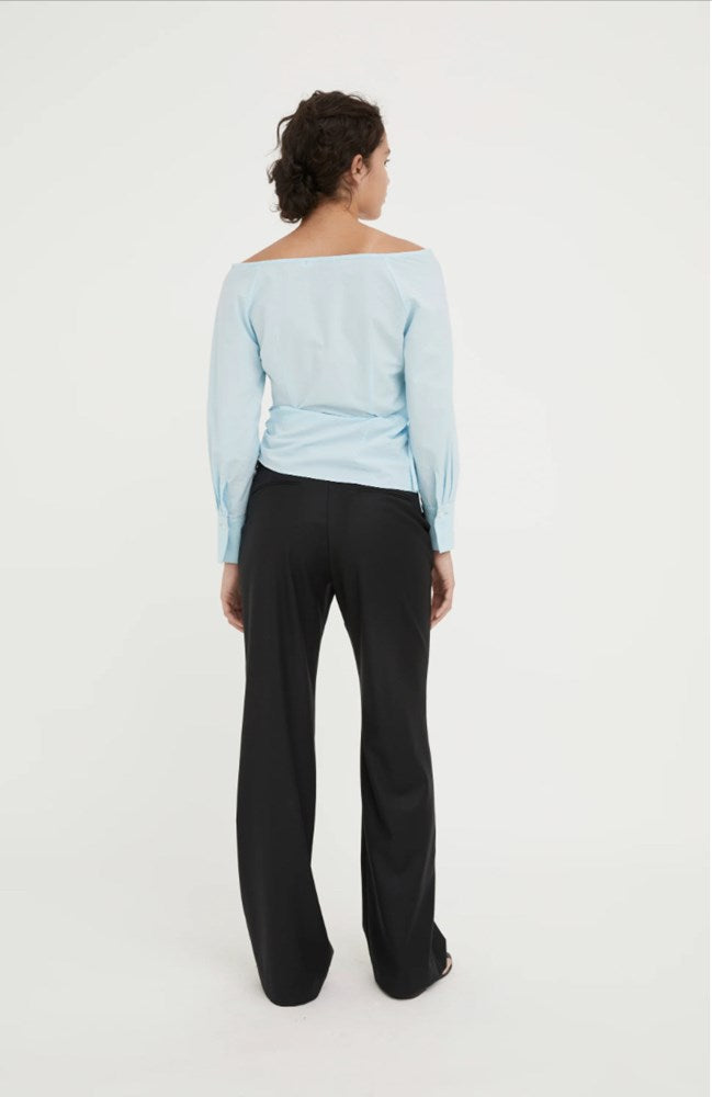 Hyde & Stone - Ines Wool Trouser - Black