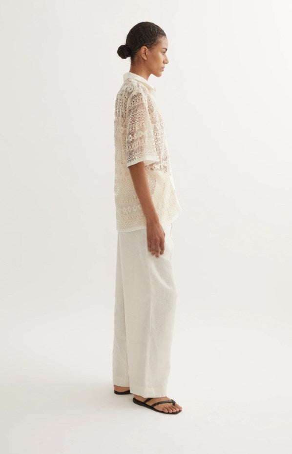 Hyde & Stone - Adrienne Trouser - Cream