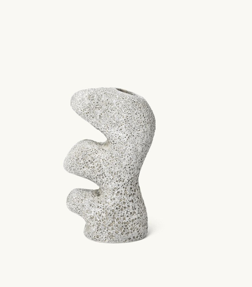 Ferm Living - Yara Vase, small - Grey Pumice