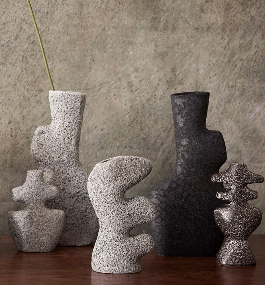 Ferm Living - Yara Vase, Large - Rustic Iron