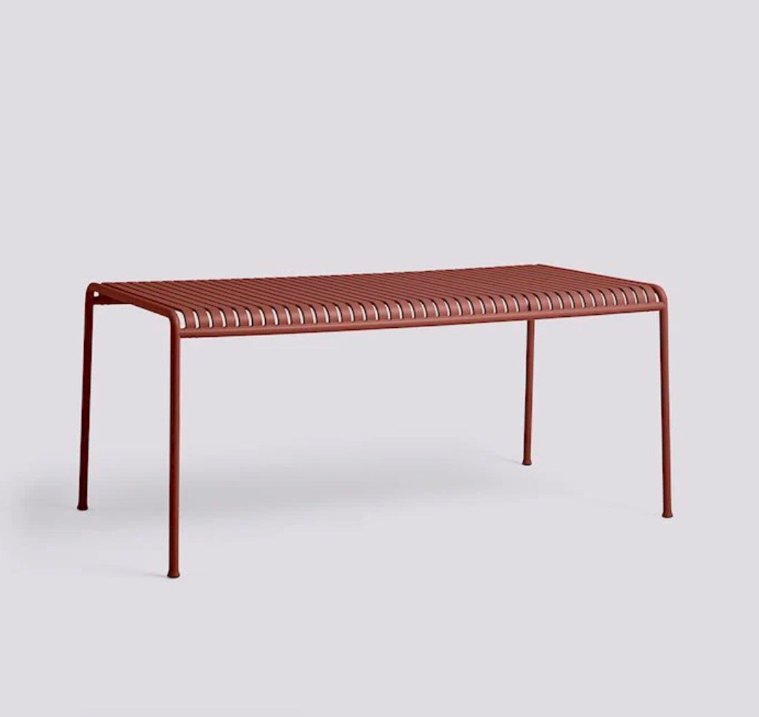 HAY - Palissade Table - IRON RED - PRE ORDER