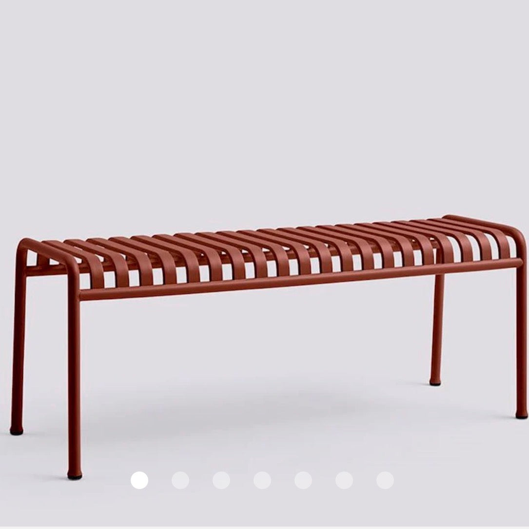 HAY - Palissade Bench - Iron Red - PRE ORDER