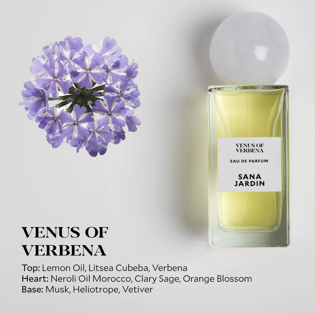 Sana Jardin - Venus of Verbena Eau De Parfum 50ml (Vegan)