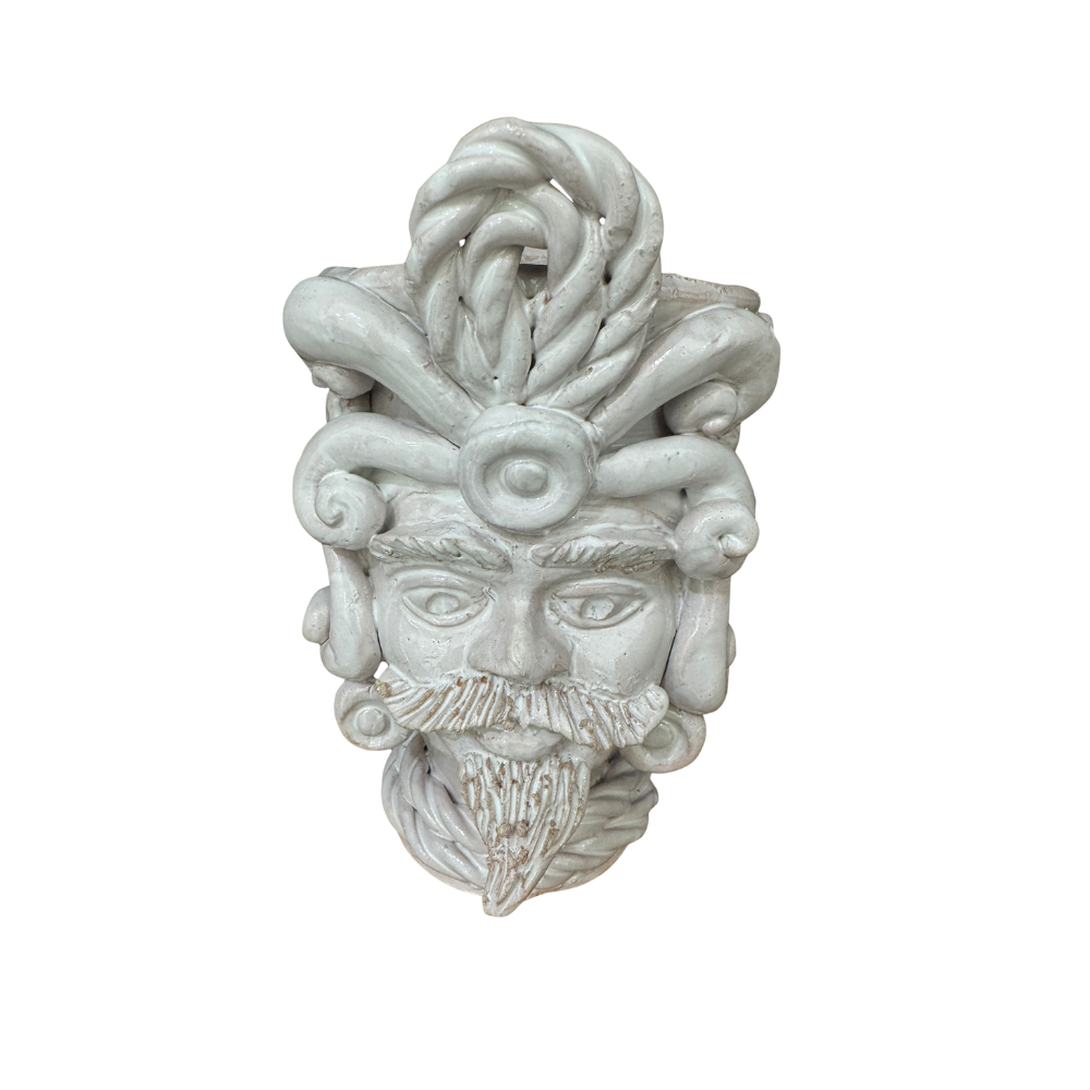 Italian Sicilian ceramic vessel (22cm x 13cm)