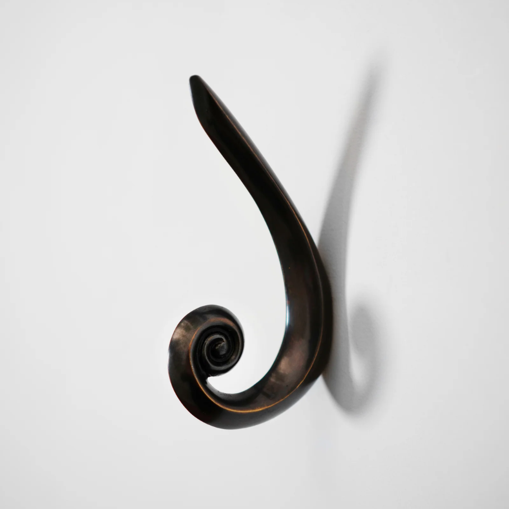 Hein Studio - Noelle Hook - Antique Brass