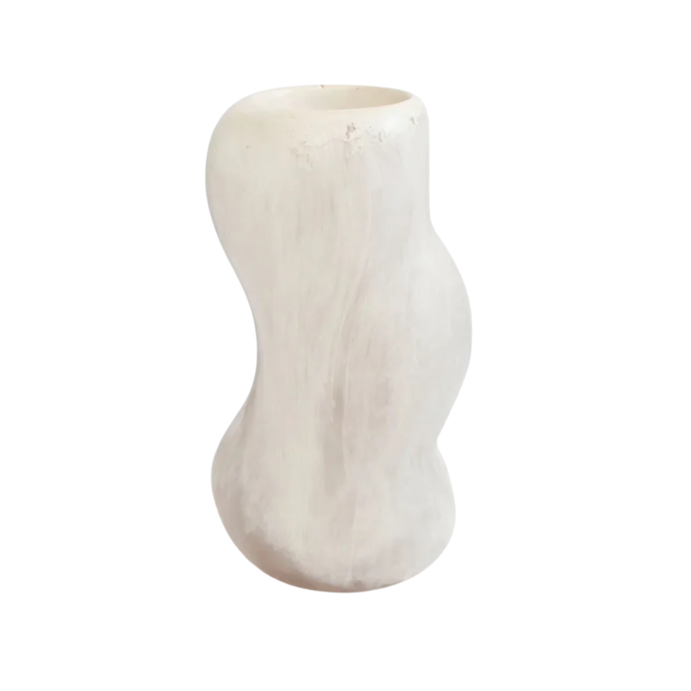 Dinosaur Designs - Large Valley Vase - chalk swirl