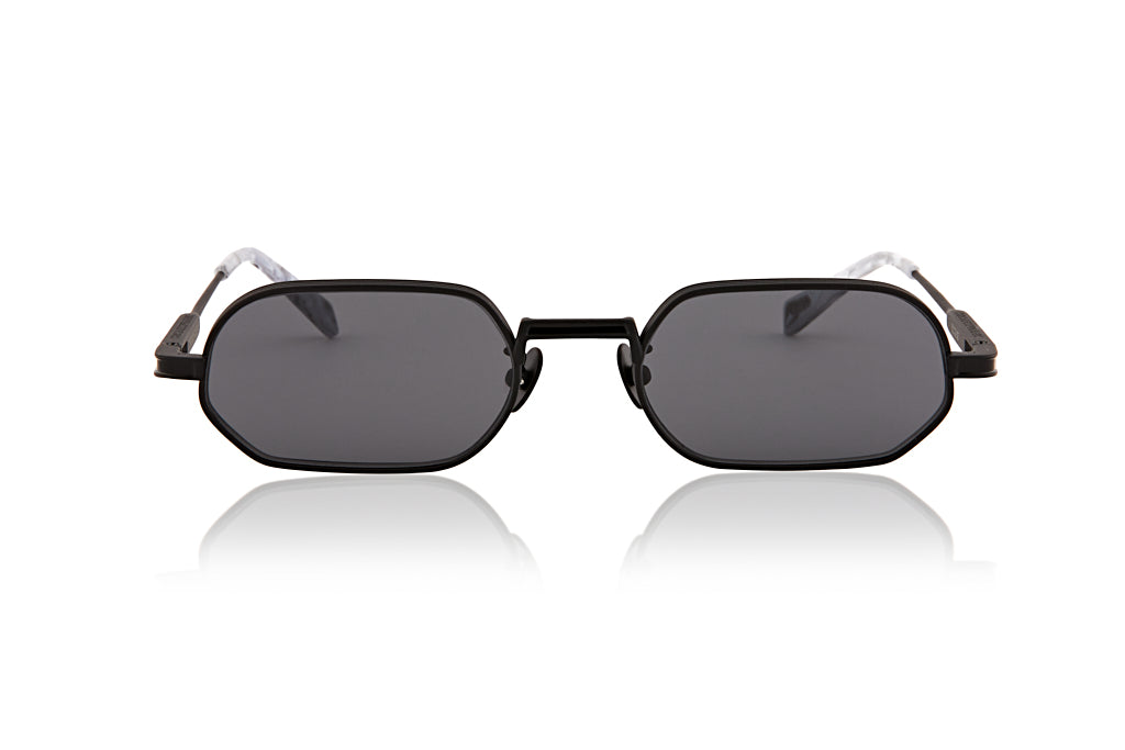 Oscar and Frank sunglasses - Mr Zuzu - Matte Black Titanium/grey lense