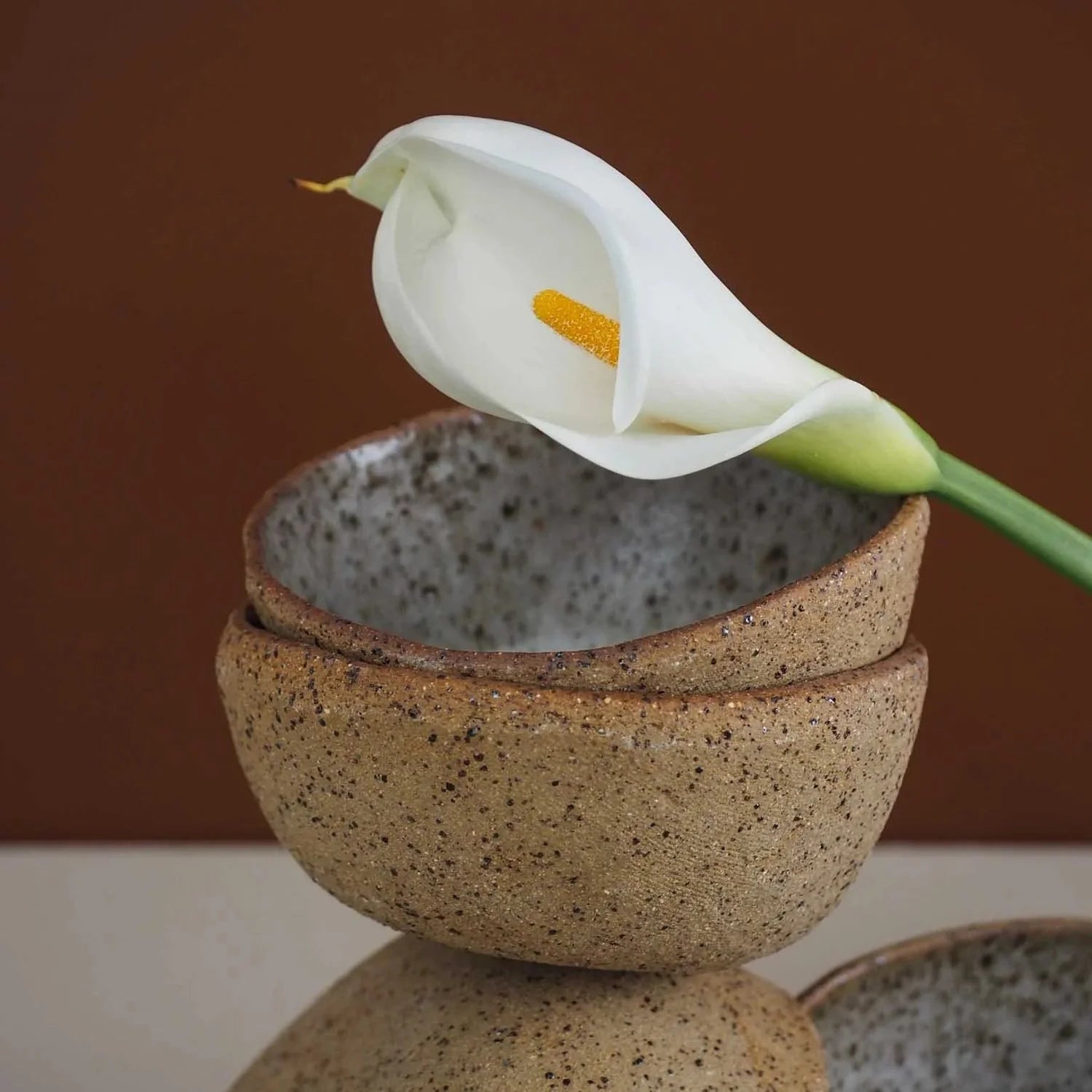 Ochre Ceramics - Dessert Bowl - Moss