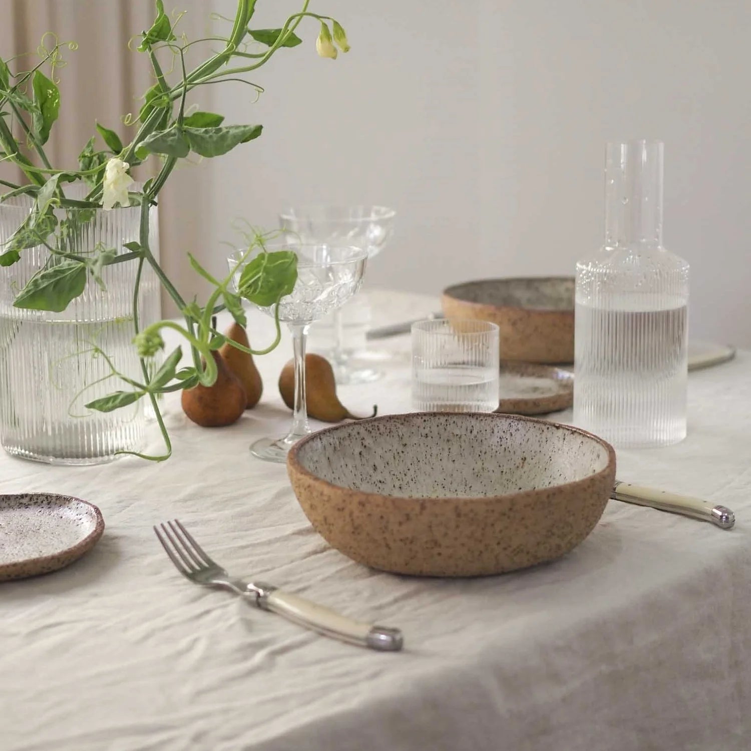 Ochre Ceramics - Pasta Bowl - Moss