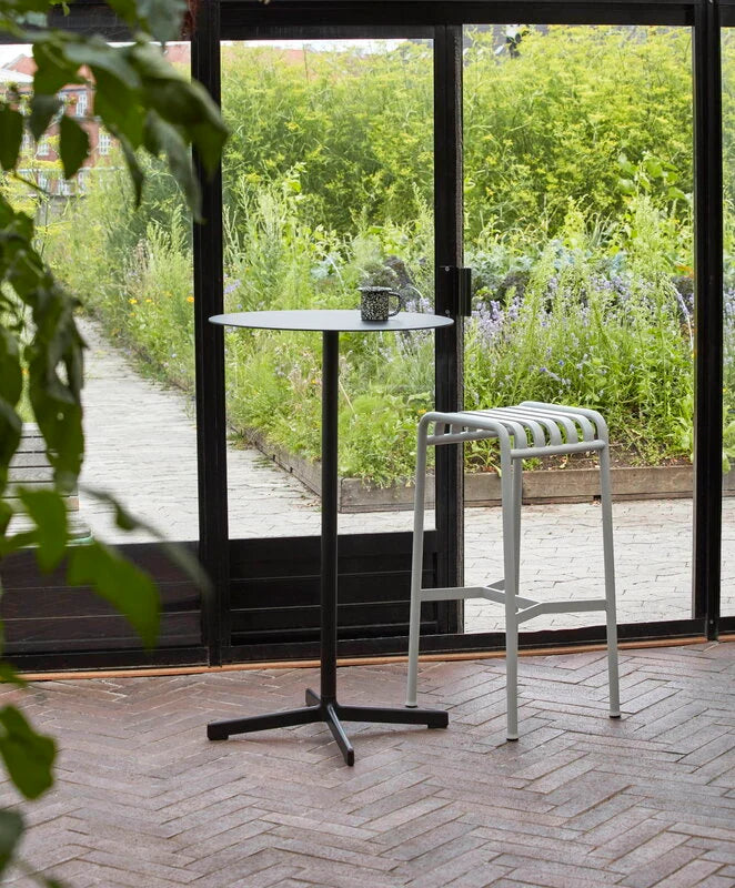 HAY - Palissade Bar Stool - Sky Grey