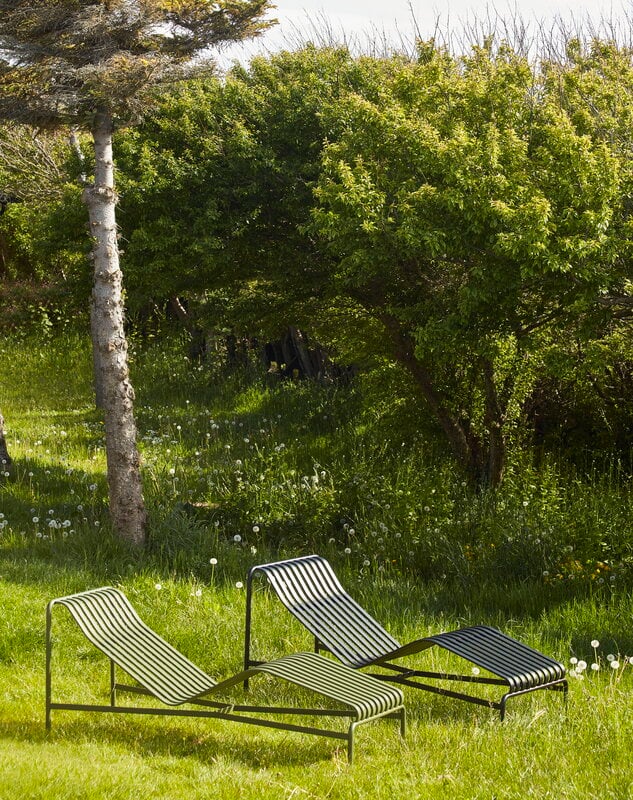 HAY - Palissade Chaise Longue - Anthracite