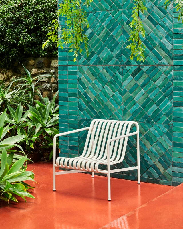 HAY - Palissade Lounge Chair - Low - Sky Grey