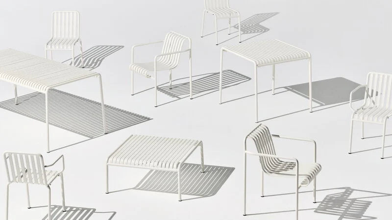 HAY - Palissade Lounge Chair - Low - Cream White