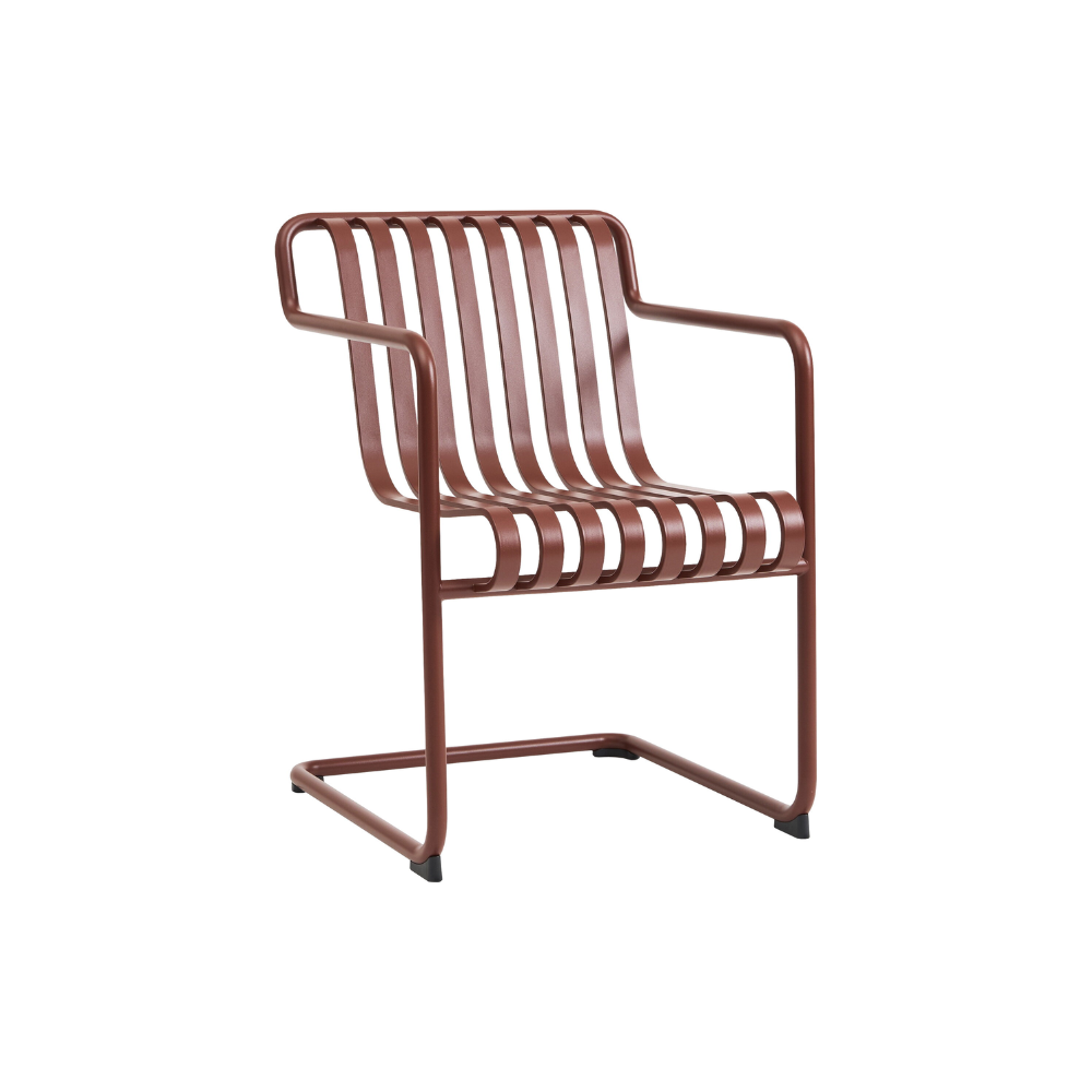 HAY - Palissade Cantilever dining armchair - Iron Red
