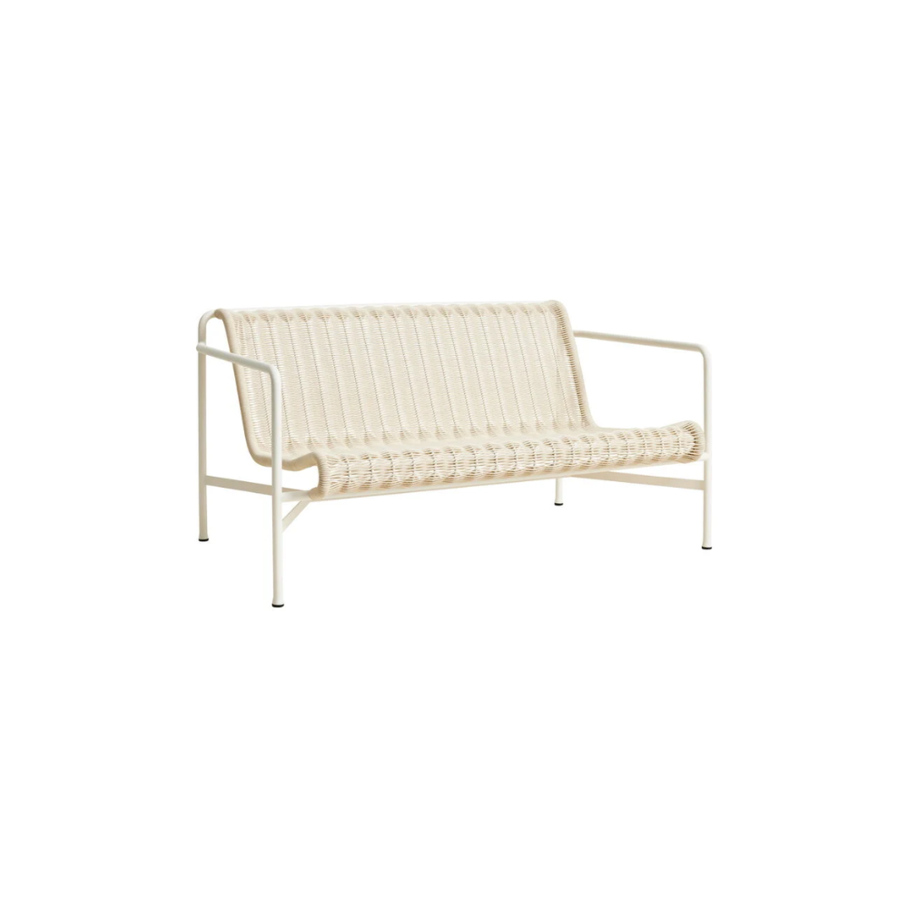HAY - Palissade Cord Lounge Sofa - Cream White