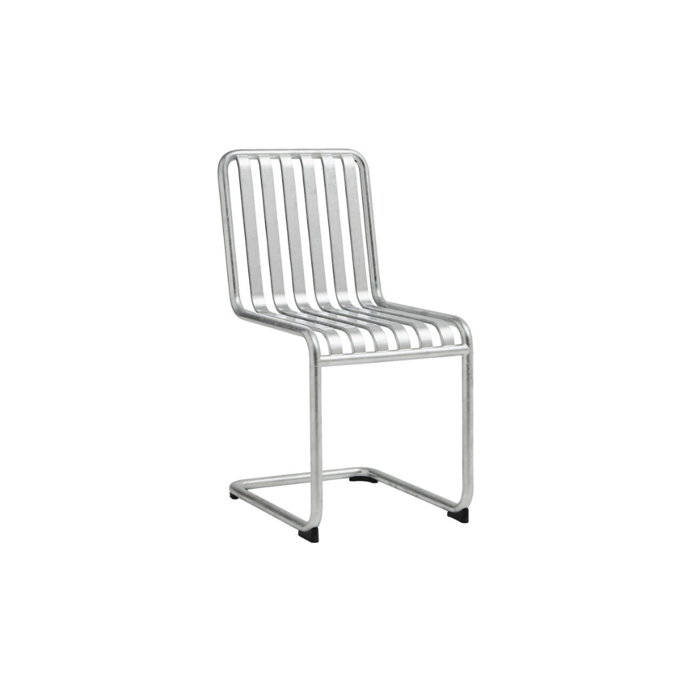 HAY - Palissade Cantilever chair - Hot galvanized