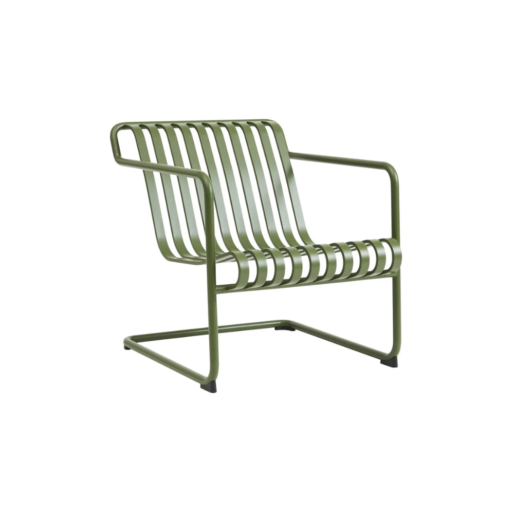 HAY - Palissade Cantilever lounge chair low - Olive