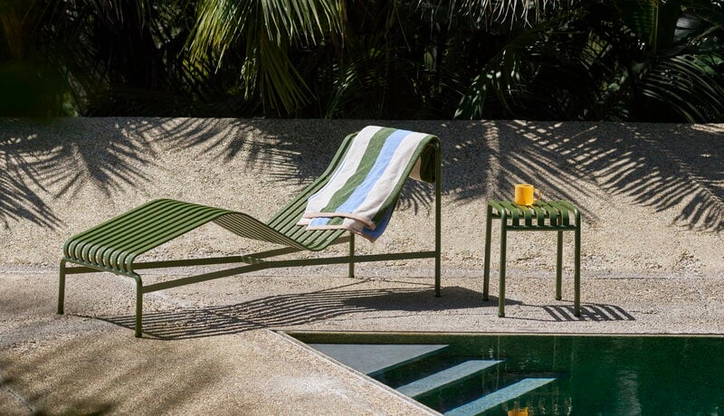 HAY - Palissade Chaise Longue - Olive