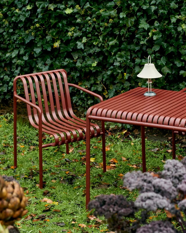 HAY - Palissade Dining Armchair - Iron Red