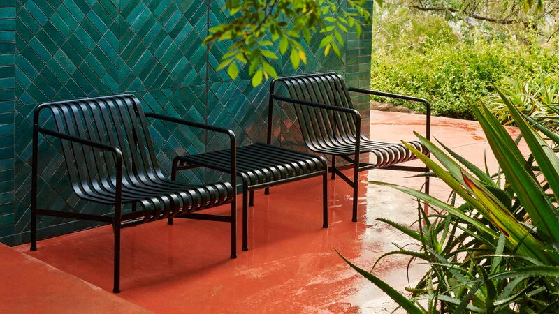 HAY - Palissade Lounge Chair - Low - Anthracite