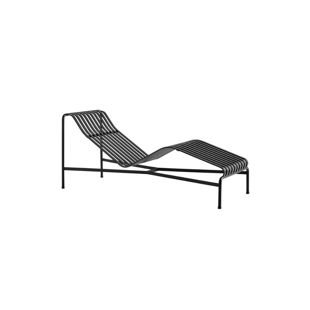 HAY - Palissade Chaise Longue - Anthracite