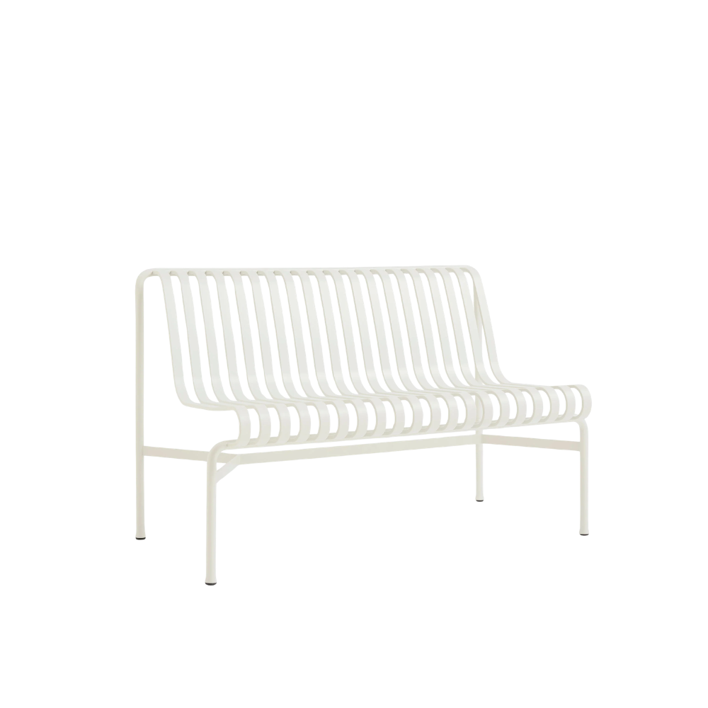 HAY - Palissade Dining Bench without Armrest - Cream White