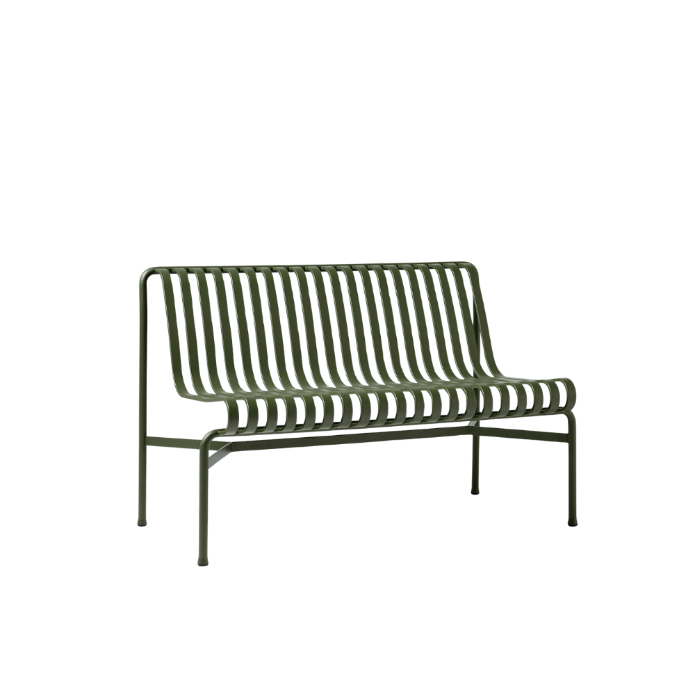 HAY - Palissade Dining Bench without Armrest - Olive