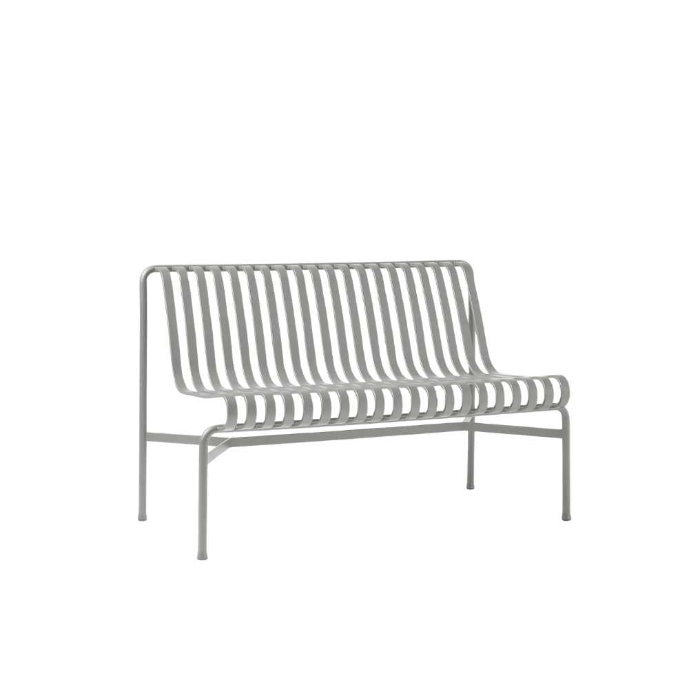 HAY - Palissade Dining Bench without Armrest - Sky Grey