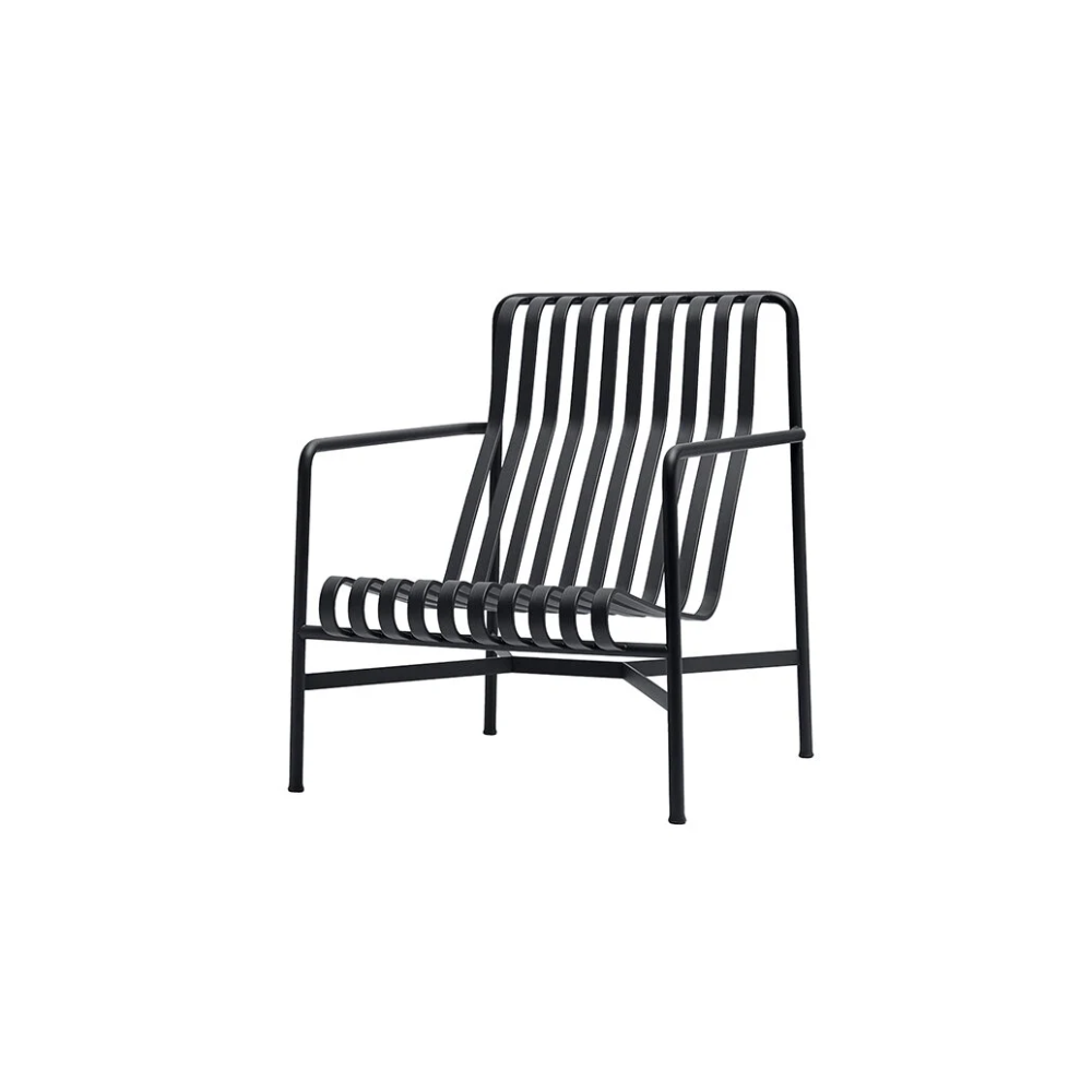 HAY - Palissade Lounge Chair - High - Anthracite