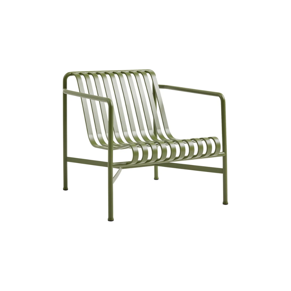 HAY - Palissade Lounge Chair - Low - Olive
