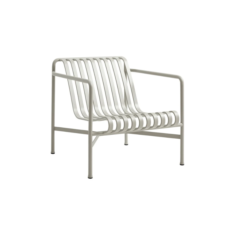 HAY - Palissade Lounge Chair - Low - Sky Grey