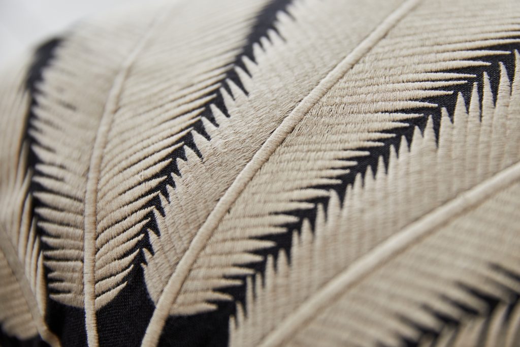 Palmyra cushion - Stone Palm