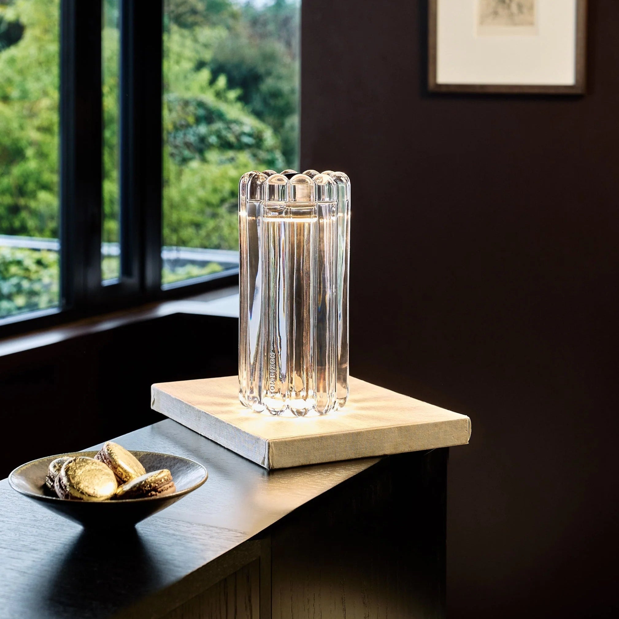 Tom Dixon - Press Table Lamp - Clear