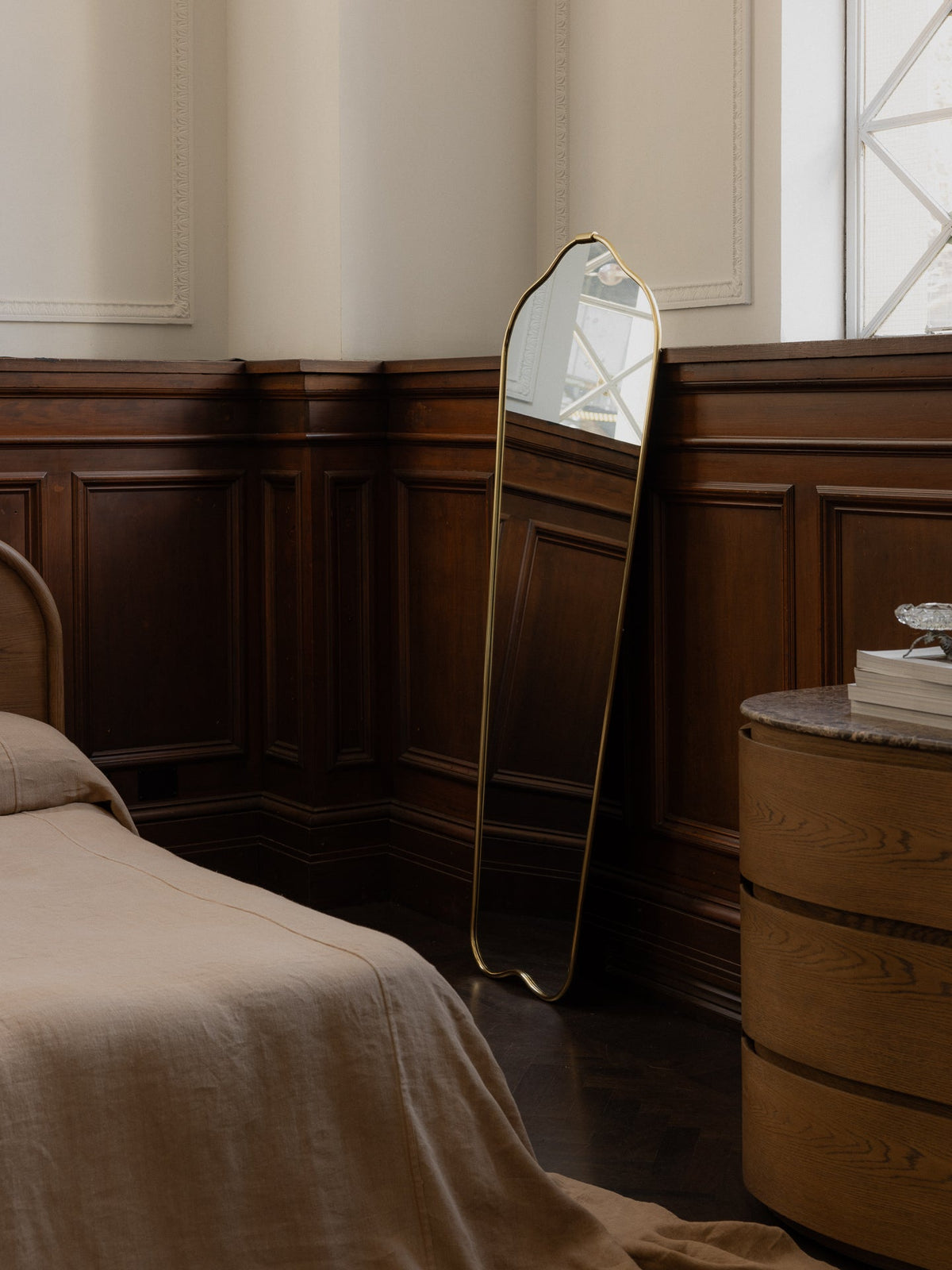 Rachel Donath - Senne Tall Mirror Brass