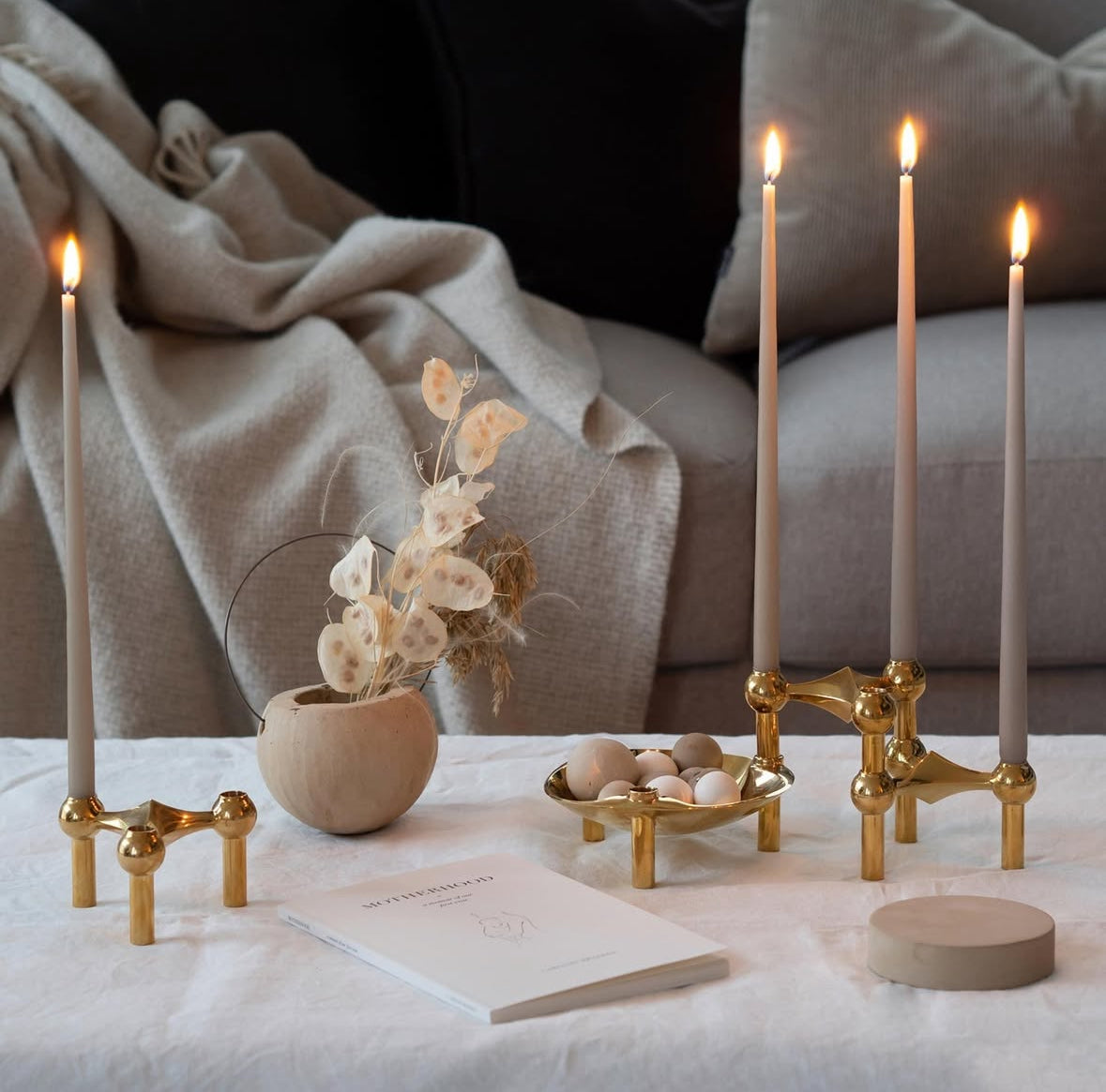 STOFF NAGEL BOWL - BRASS