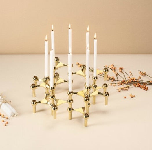 STOFF NAGEL CANDLE HOLDER SET 3PCS