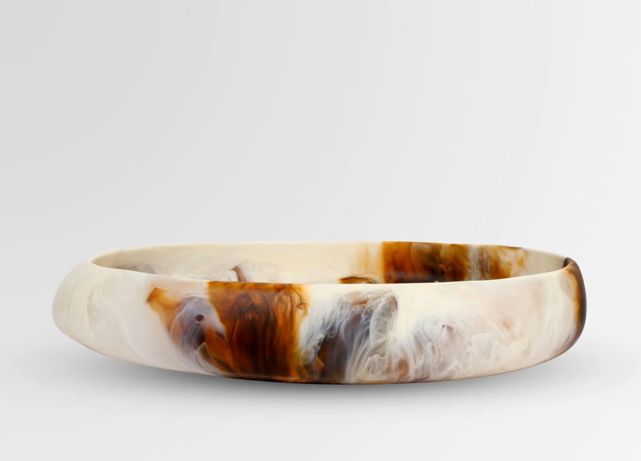 Dinosaur Designs - Rock Bowl Large - Light Horn