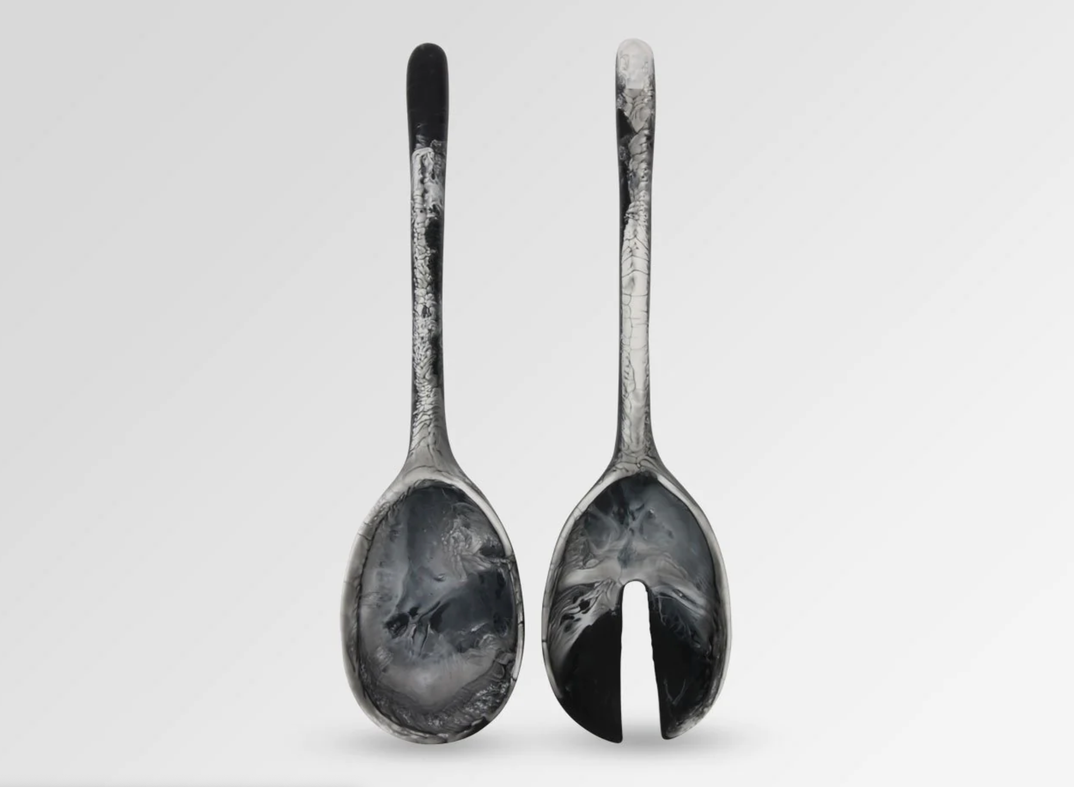 Dinosaur Designs - Stone Servers Long - Black Marble
