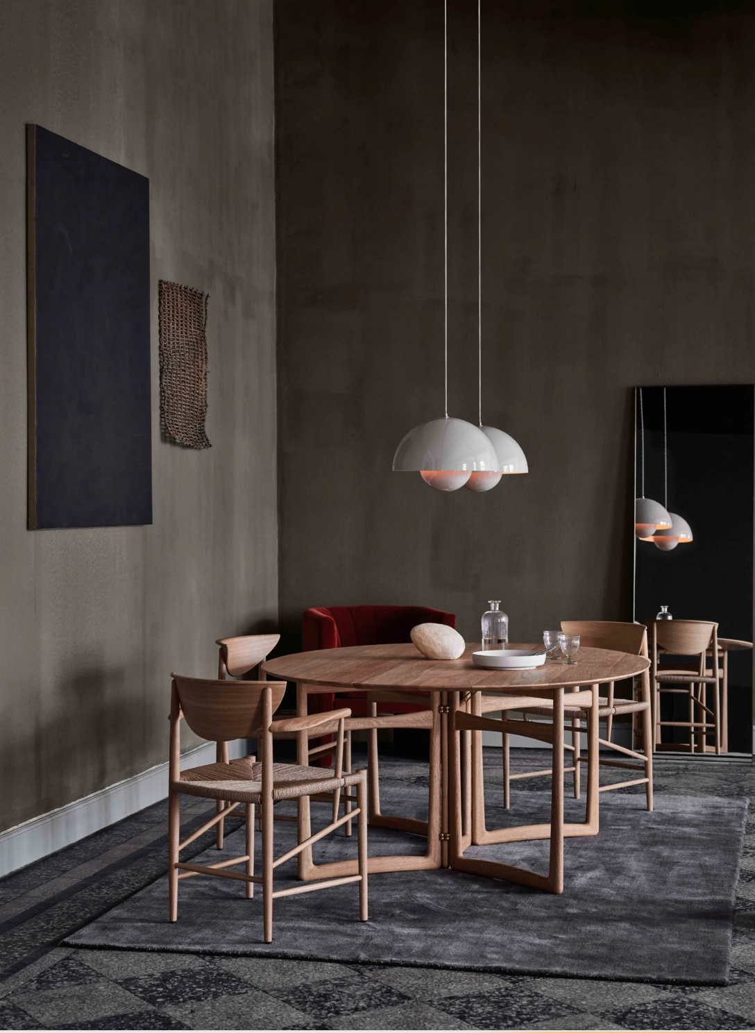 &Tradition - Drawn HM3 Hvidt & Mølgaard 1956 - Oiled Oak