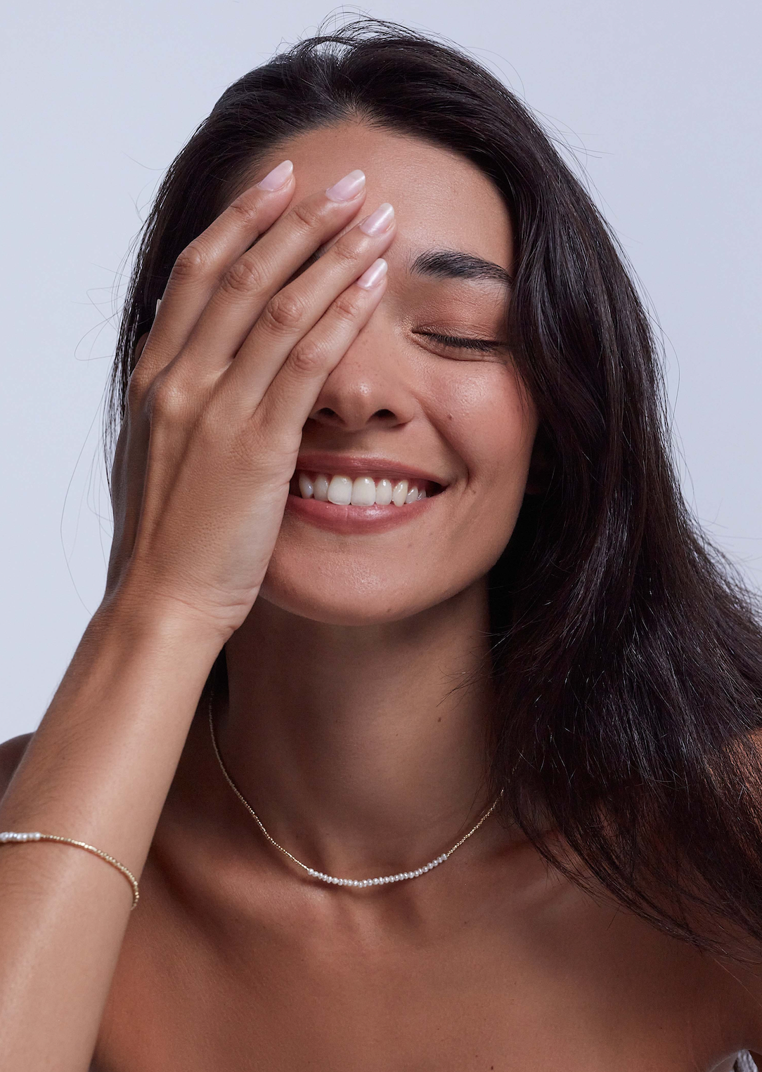 ANNI LU - Slim Pearly Necklace