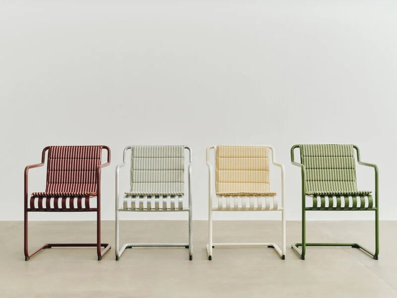 HAY - Palissade Cantilever armchair - Hot galvanized