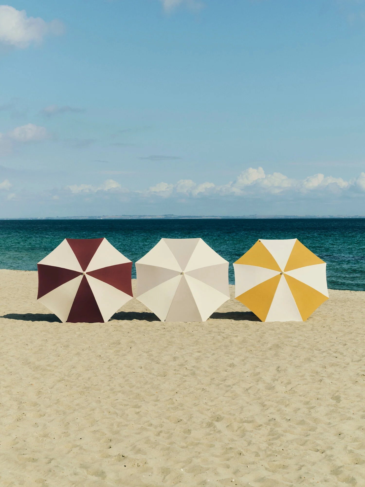 HAY - Terrazza Parasol Octagon - Off white and grey
