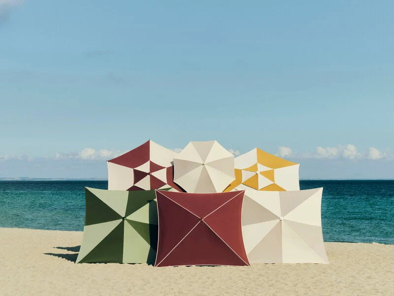 HAY - Terrazza Parasol Square - Off white and grey