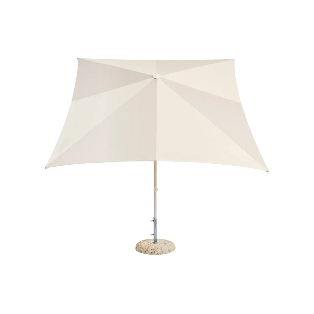 HAY - Terrazza Parasol Square - Off white and grey