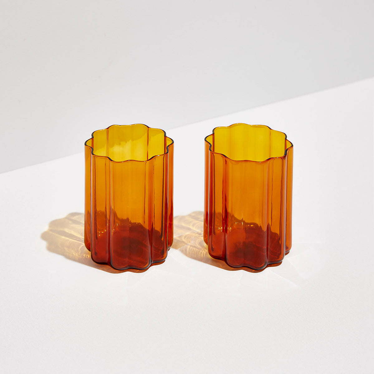 FAZEEK Two x Wave Glasses - Amber
