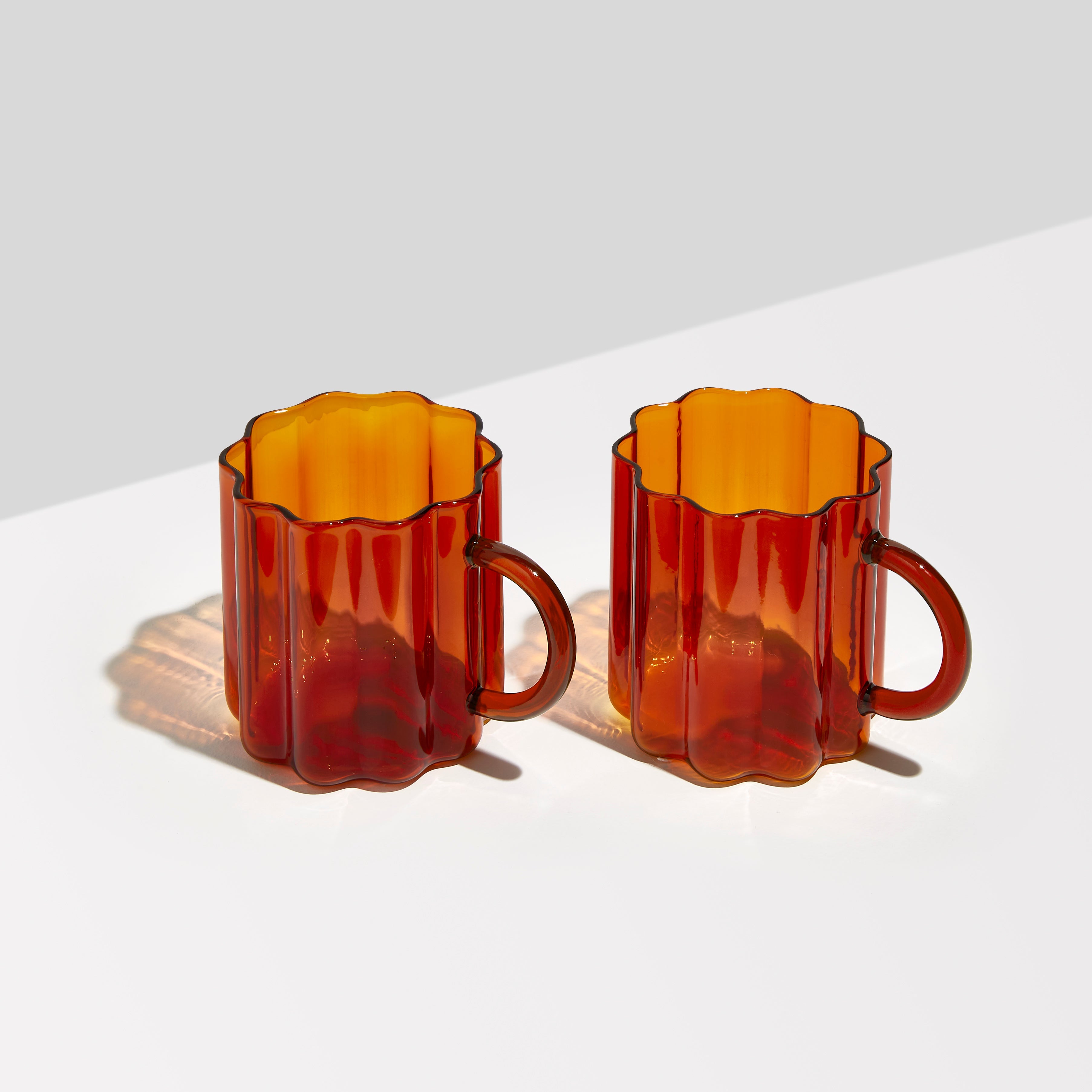FAZEEK Two x Wave Mugs - Amber