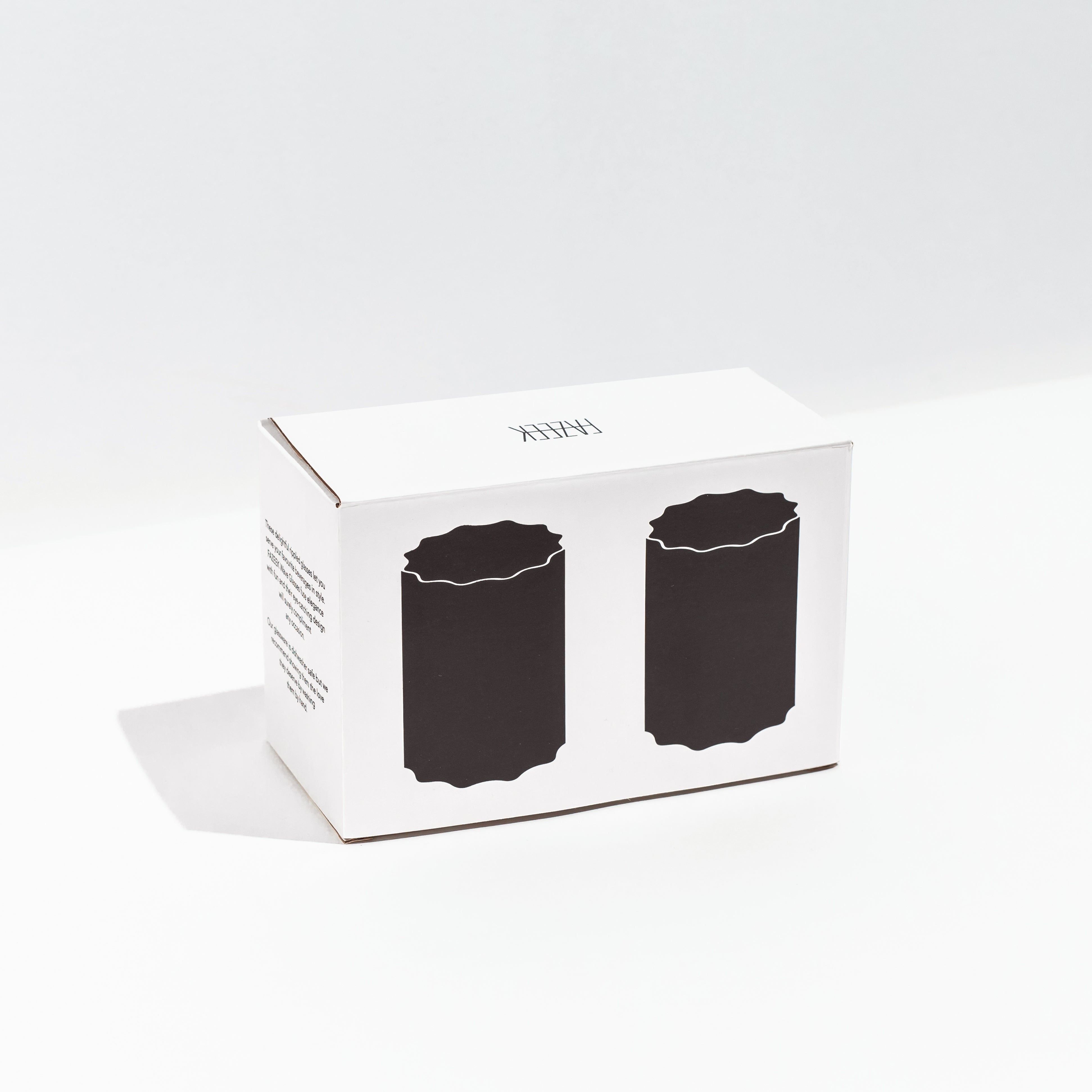 FAZEEK Two x Wave Glasses - Clear