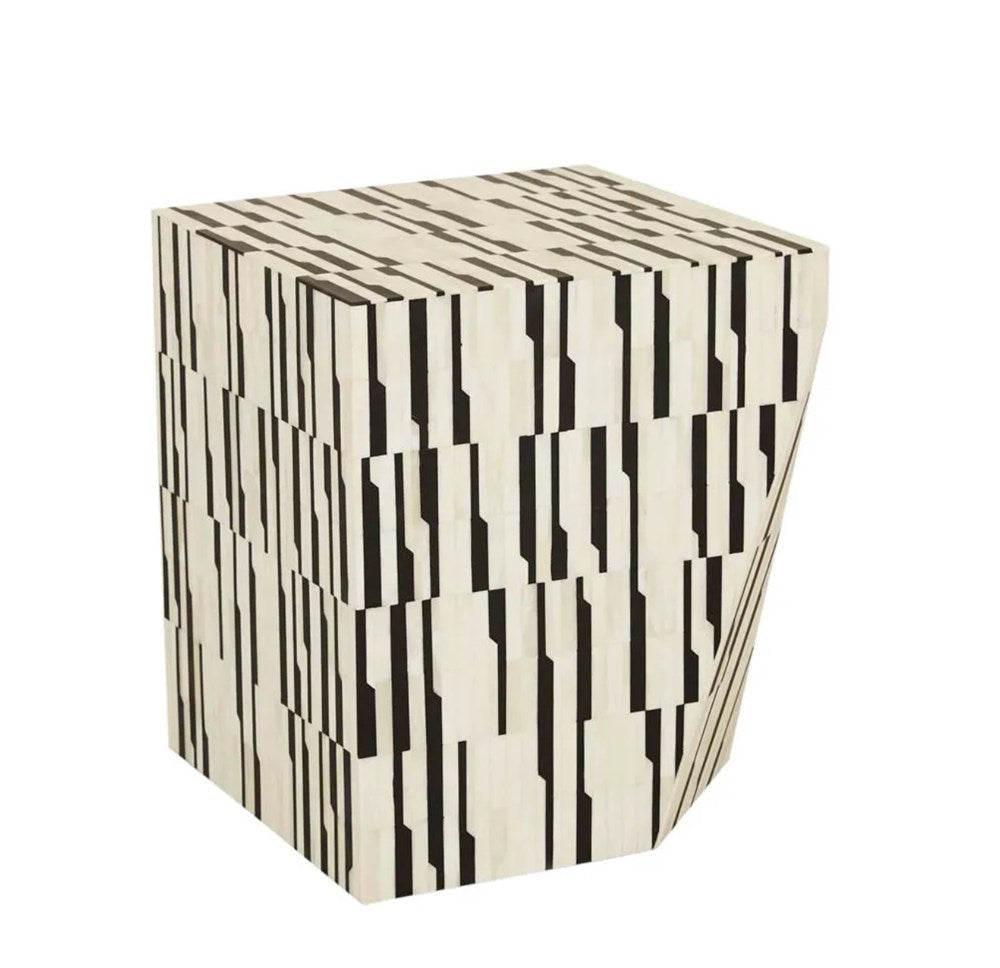 Zadi Side Table - Natural/Black