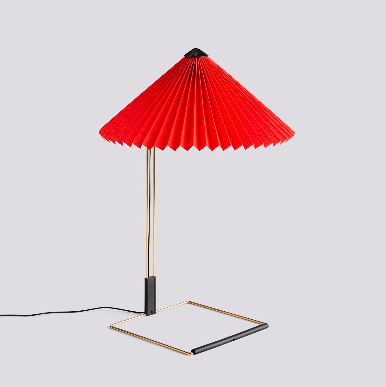 HAY - Matin Table Lamp Polished brass base 380